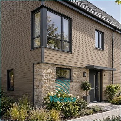 Revestimento de Weatherboard WPC do Reino Unido para exteriores residenciais|Vocana